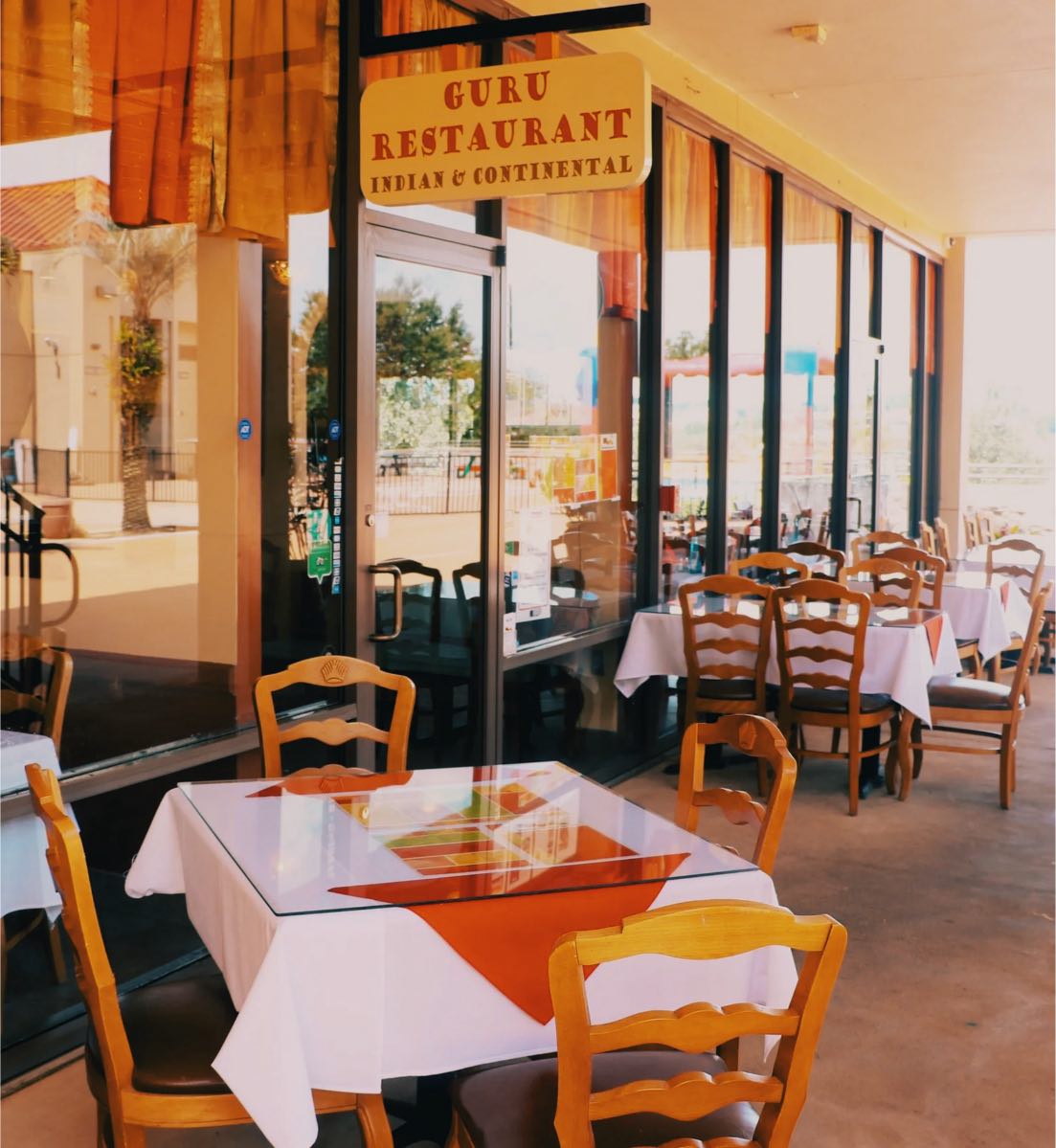 Guru Indian Restaurant Sitting Area
